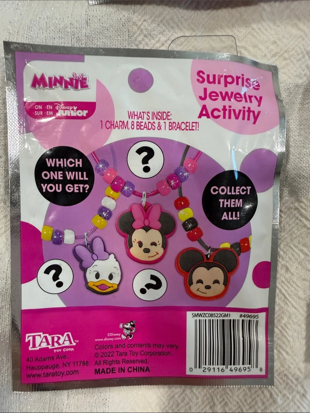 Disney Princess & Minnie Surprise Jewelry Activity Packs - Pink Purple